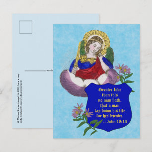 St. Michael the Archangel (M 009) Vykort