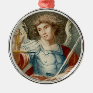 St. Michael the Archangel (M 010) Julgransprydnad Metall