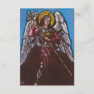 St. Michael the Archangel Prayer Card Tack Kort