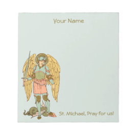 St. Michael the Archangel (RLS 12) 5,5"x6" Anteckningsblock