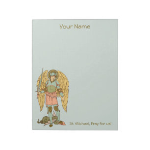 St. Michael the Archangel (RLS 12) 8,5" x11" Anteckningsblock