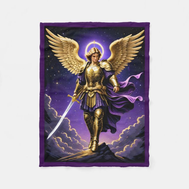 St. Michael the Archangel Roman Catholic Fleecefilt (Framsidan)