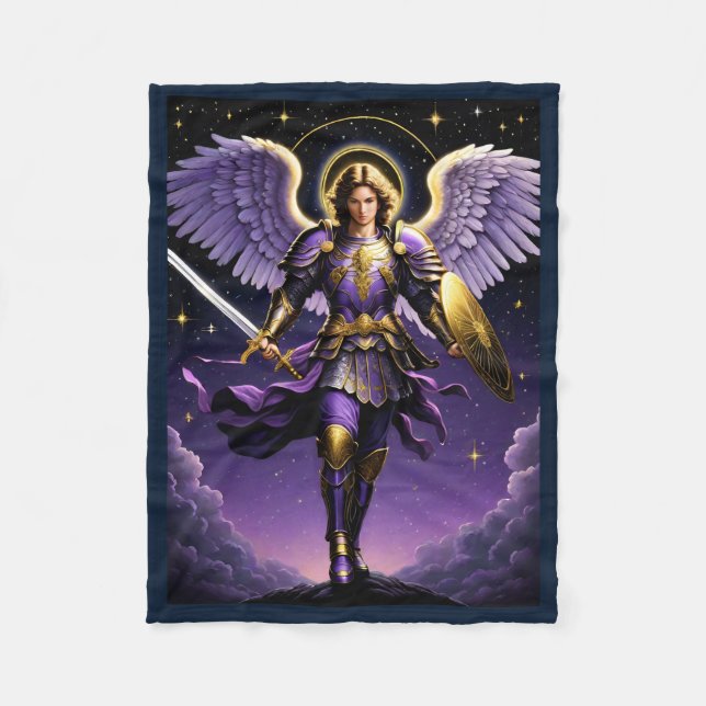 St. Michael the Archangel Roman Catholic Fleecefilt (Framsidan)