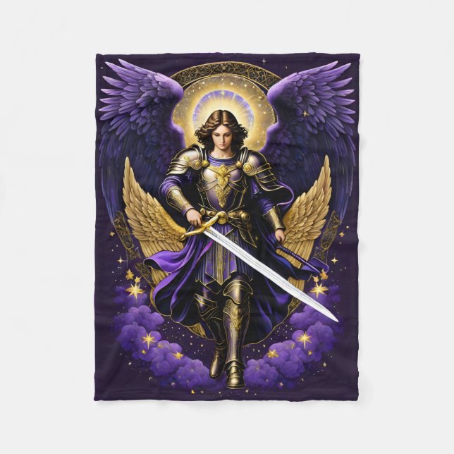 St. Michael the Archangel Roman Catholic Fleecefilt (Framsidan)