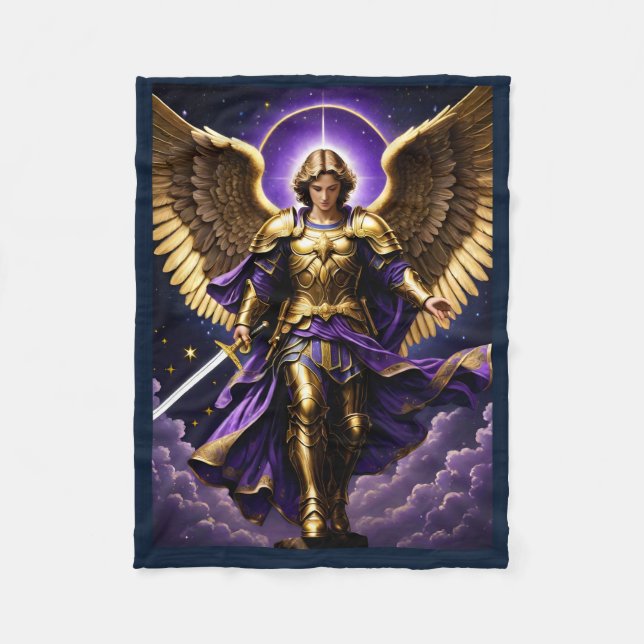 St. Michael the Archangel Roman Catholic Fleecefilt (Framsidan)