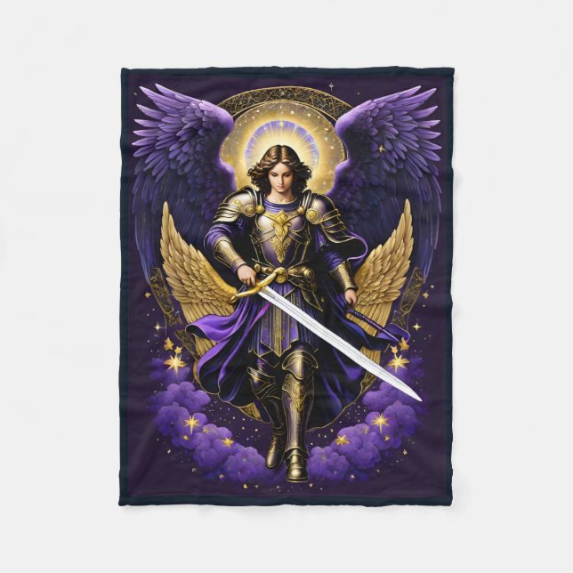 St. Michael the Archangel Roman Catholic Fleecefilt (Framsidan)