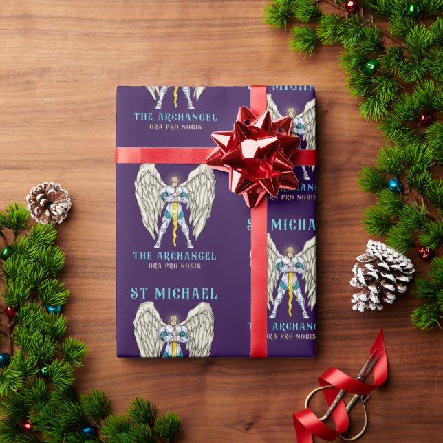 St. Michael the Archangel Roman Catholic Presentpapper (Julgåva)