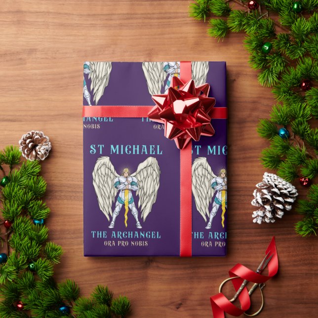 St. Michael the Archangel Roman Catholic Presentpapper (Julgåva)
