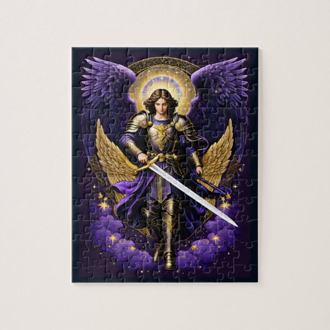 St. Michael the Archangel Roman Catholic Pussel (Vertikal)