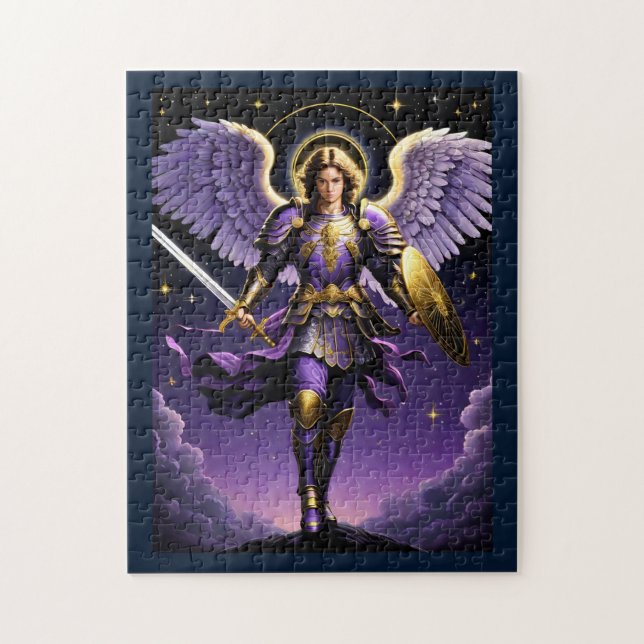 St. Michael the Archangel Roman Catholic Pussel (Vertikal)