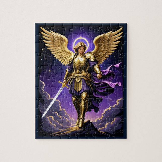 St. Michael the Archangel Roman Catholic Pussel (Vertikal)