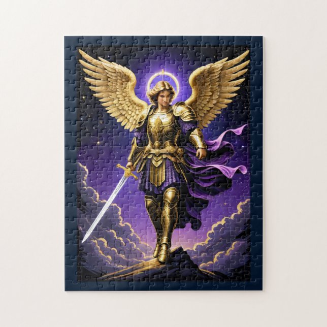 St. Michael the Archangel Roman Catholic Pussel (Vertikal)