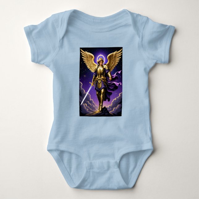 St. Michael the Archangel Roman Catholic T Shirt (Framsida)