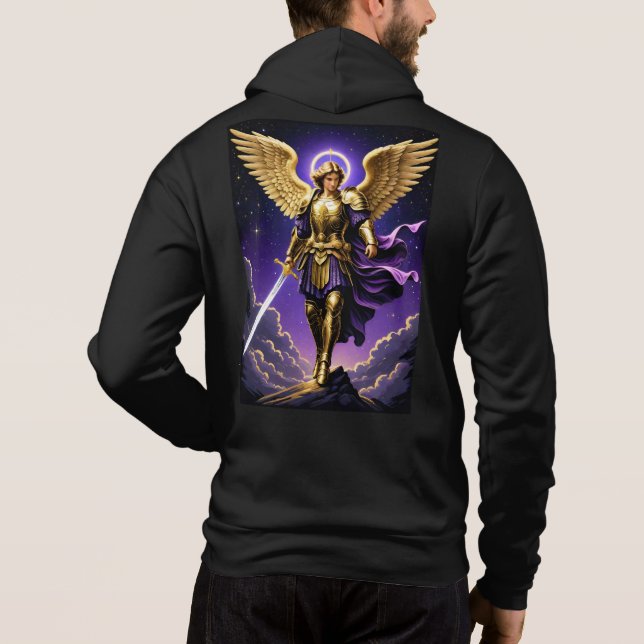 St. Michael the Archangel Roman Catholic T Shirt (Baksida)