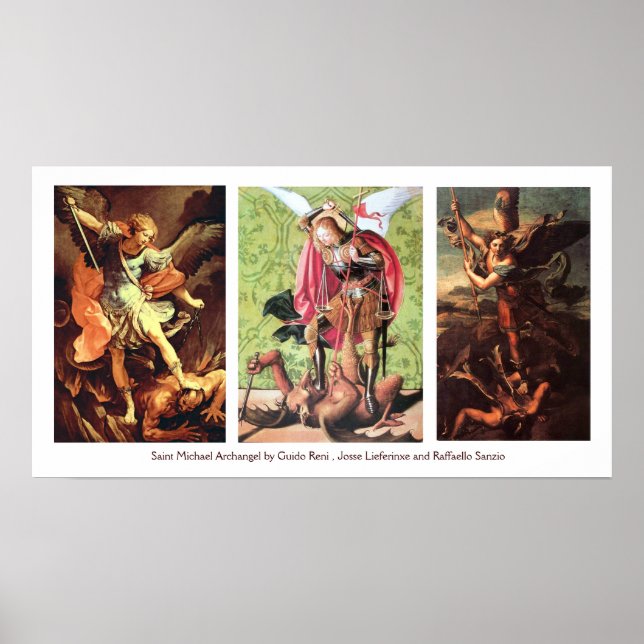 St MICHAEL THE ARCHANGEL-SAMLINGEN Poster (Framsidan)