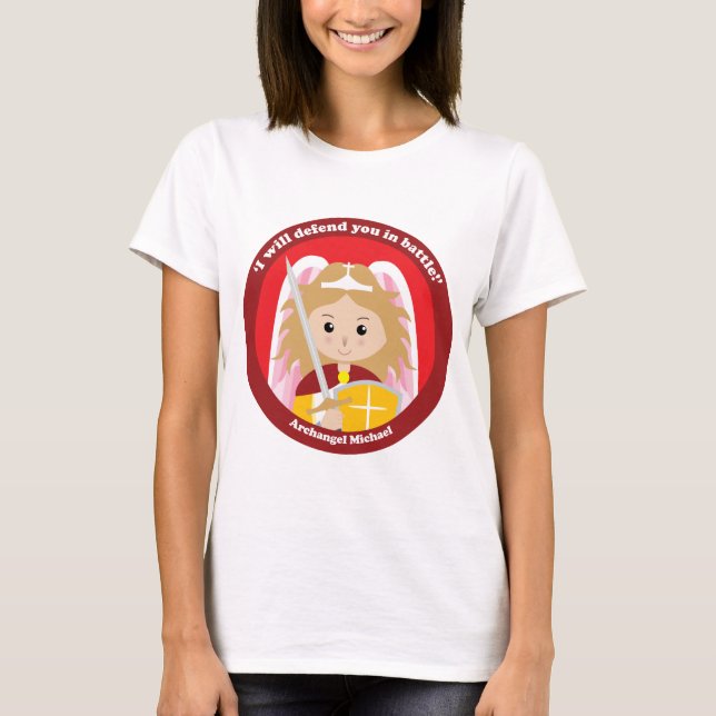 St. Michael the Archangel T-shirt (Framsida)
