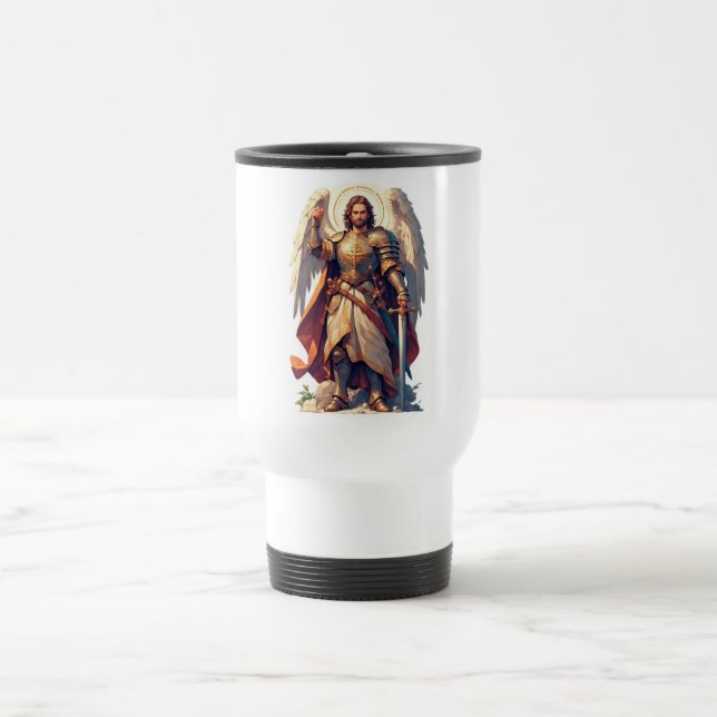 St Michael the Archangel Travel Mug Resemugg (Center)