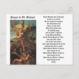 St. Michael the Archangel Vykort