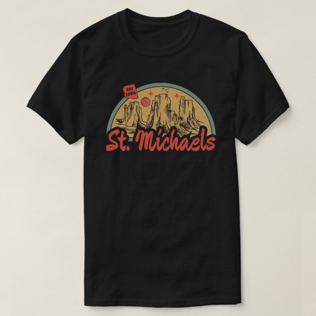 St. Michaels, Arizona T-shirt (Design framsida)