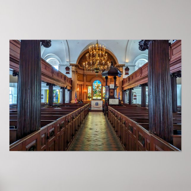 St. Michael's: Echoes of Charleston's Past Poster (Framsidan)