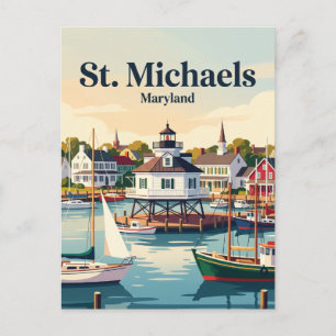 St. Michaels Maryland Vykort