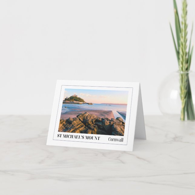 St Michael's Mount, Cornwall Kort (Framsida)