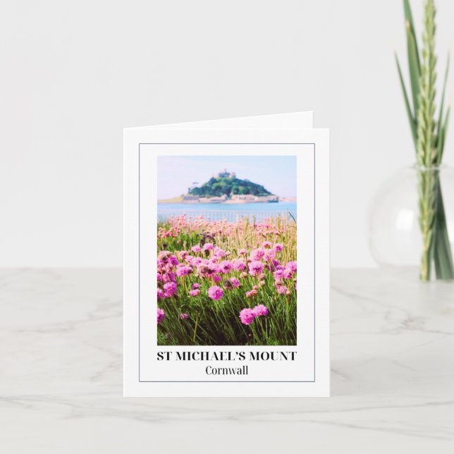 St. Michael's Mount, Cornwall Kort (Framsida)