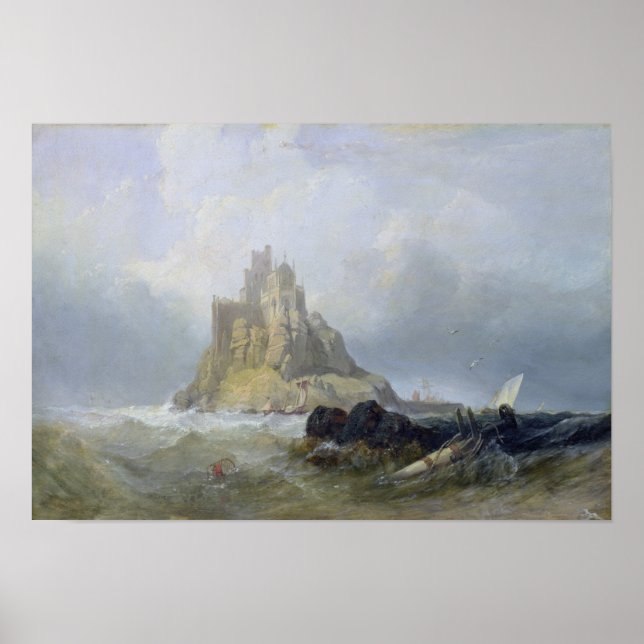 St. Michael's Mount, Cornwall Poster (Framsidan)