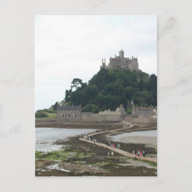 ST MICHAELS MOUNT CORNWALL VYKORT (Framsida)
