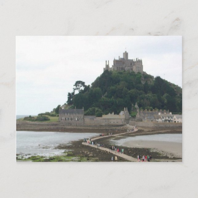 ST MICHAELS MOUNT CORNWALL VYKORT (Framsida)