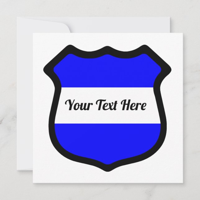 St. Michael's Shield squ Inbjudningar (Framsida)