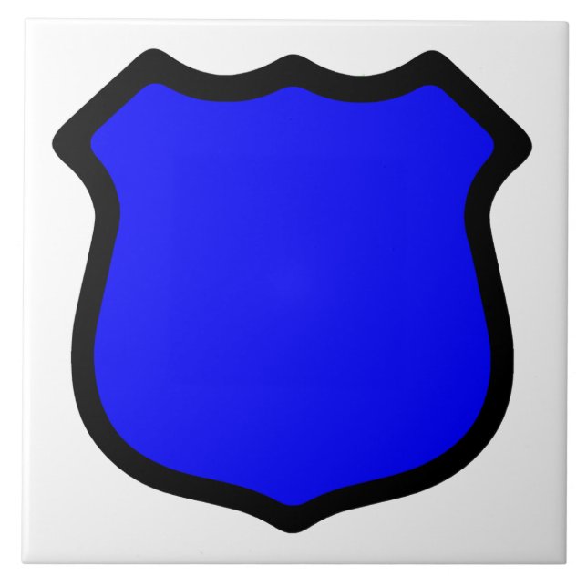 St. Michael's Shield (Stil 1) Kakelplatta (Framsidan)