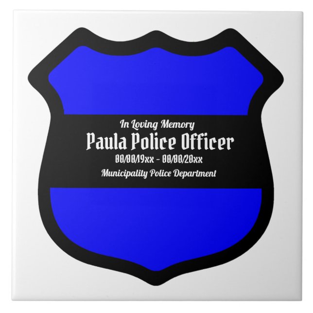 St. Michael's Shield (Stil 3) Kakelplatta (Framsidan)