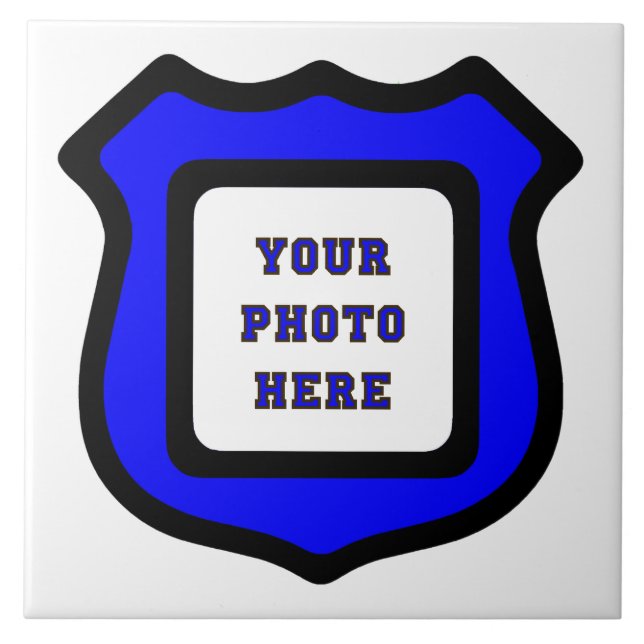 St. Michael's Shield (Stil 4) Kakelplatta (Framsidan)