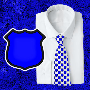St. Michael's Shield Tie med Small Shields Slips