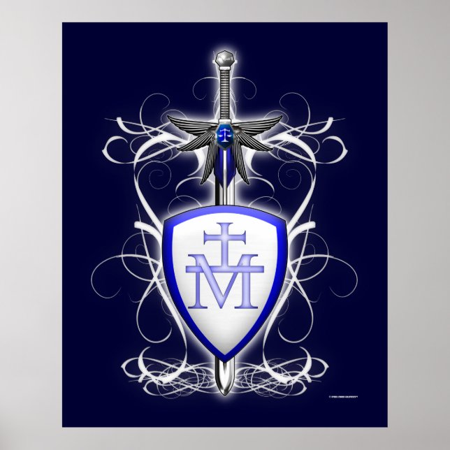 St. Michael's Sword Poster (Framsidan)
