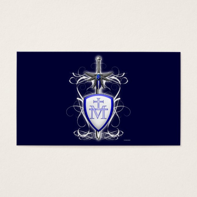 St. Michael's Sword Visitkort (Framsidan)