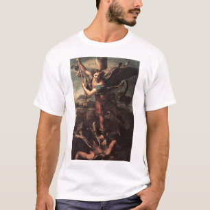 St Micheal och djävulen Tee Shirt