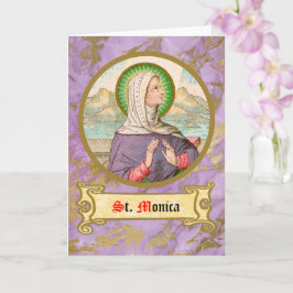 St. Monica of Tagaste (SAU 047; uppgift) Kort