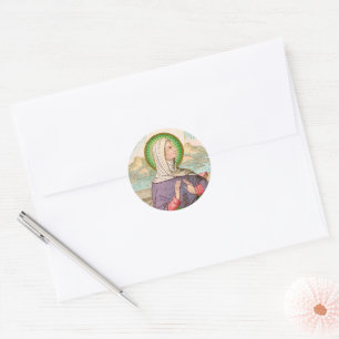 St. Monica of Tagaste (SAU 047; uppgift) Runt Klistermärke