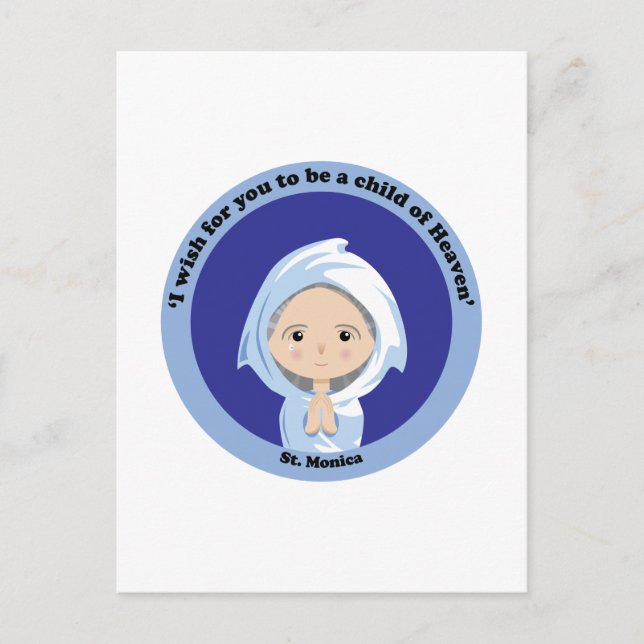 St. Monica Vykort (Framsida)