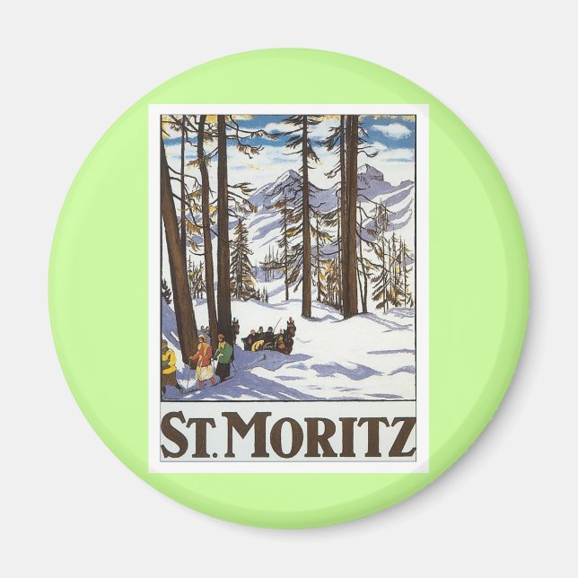 St.Moritz Magnet (Framsidan)