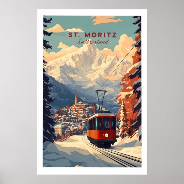 St Moritz Tryck Schweiz 1 (Framsidan)