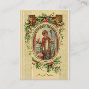 St Nicholas av kort för Myra bönheliga
