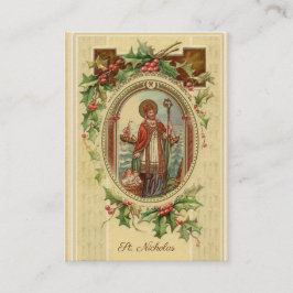 St Nicholas av kort för Myra bönheliga