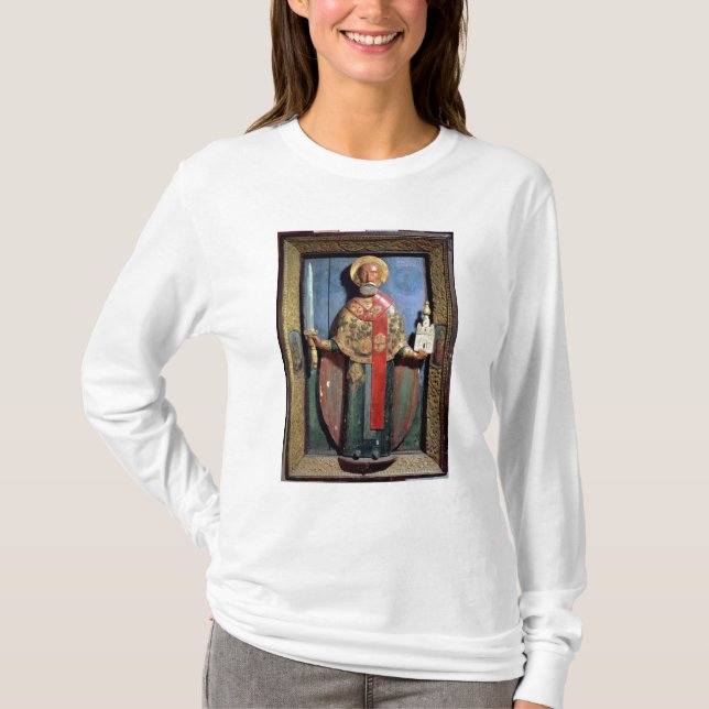 St Nicholas av Mozhaisk, Yaroslavl skolar Tee Shirt (Framsida)