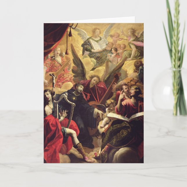 St Nicholas av Tolentino Helgkort (Framsida)