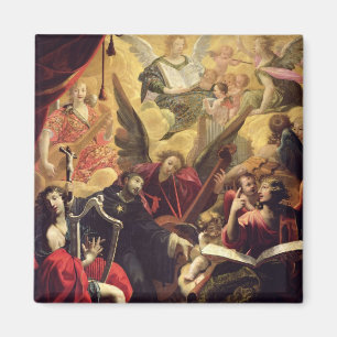 St Nicholas av Tolentino Magnet