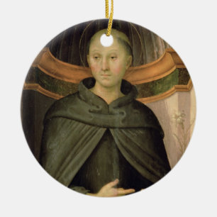 St Nicholas av Tolentino (panelen) Julgransprydnad Keramik