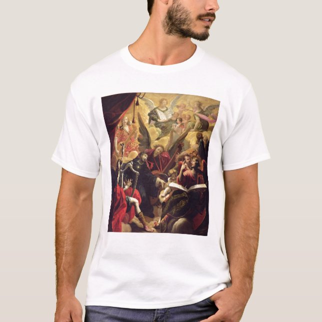 St Nicholas av Tolentino Tee Shirt (Framsida)